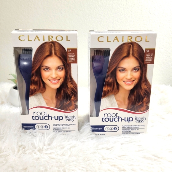 CLAIROL Nice 'N Easy Root Touch Up Medium Auburn/Reddish Brown #5R hair color - Picture 1 of 9